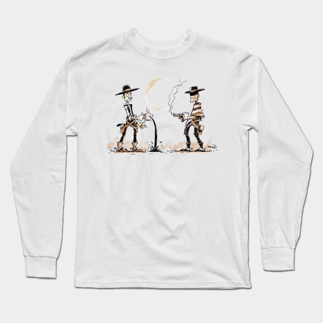 Draw! Long Sleeve T-Shirt by craigbruyn